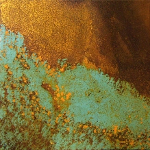 Rouille turquoise - Marie-Hélène Burgeat